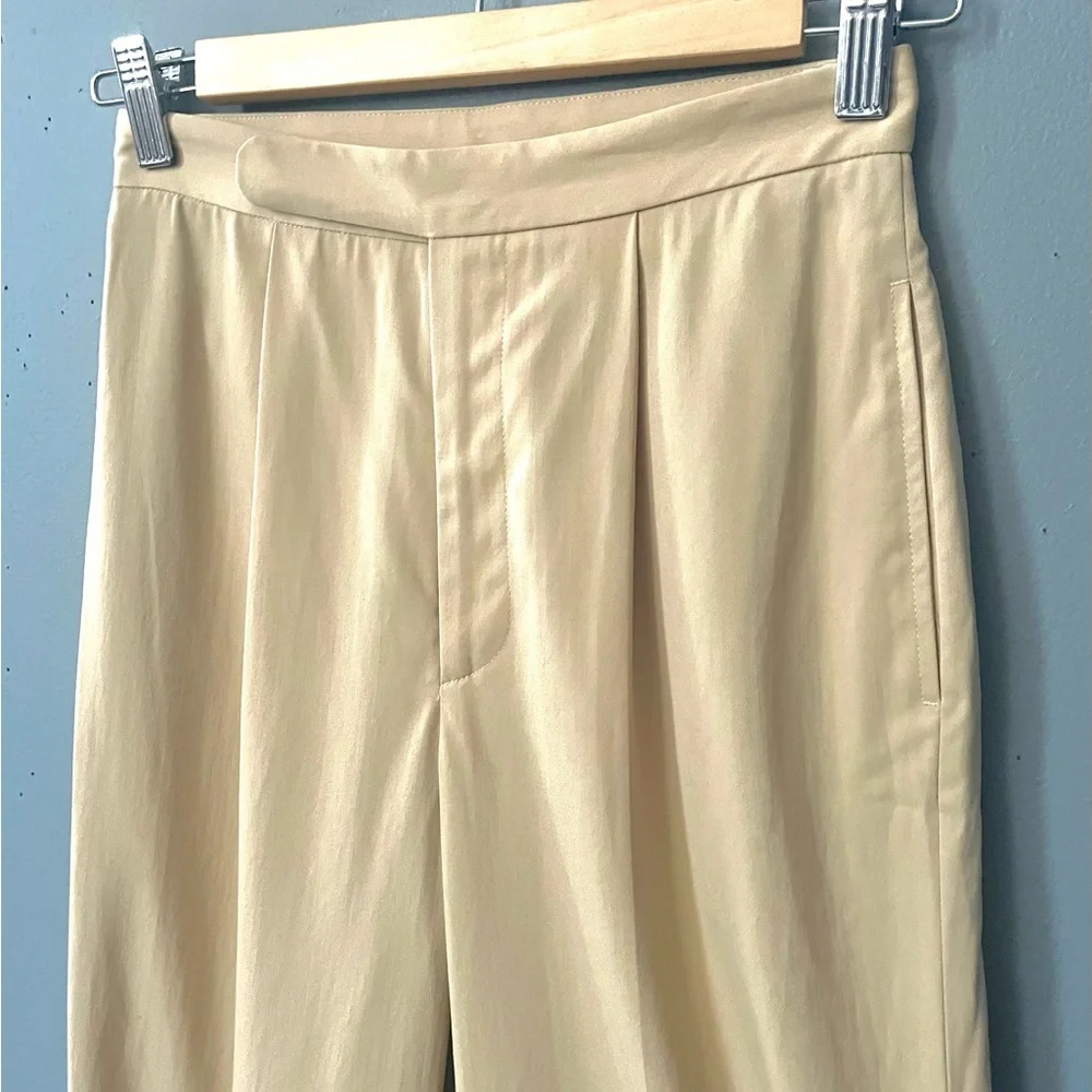 Ralph Lauren, Cotton/Twill, Wide Leg Trousers - Picture 3 of 5